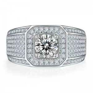 KIINTÖINEN S925/18K/14K/10K moissanite/Real Diamond for Man for Man for Man for Man