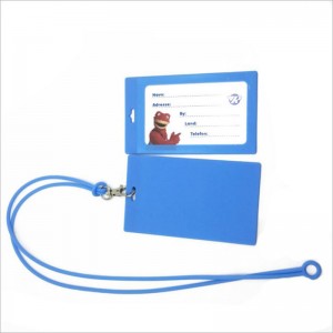 Tehtaan tukkumyynnin silikoni -tunnuskortin pidike Badge ID -Nimi CORT COTE TAG -PALJON KIINNITTÄVÄ AKRYLIC -IKKU