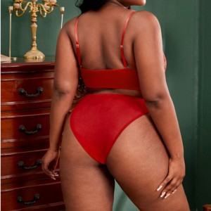 Kontrasti lase -rintaliivit Seksikäs alusvaatteet asetettu etujoukkoon