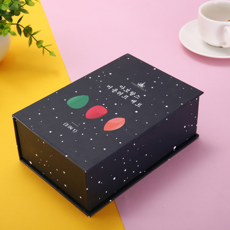 Räätälöity Tiandi Cover Cosmetics lahjapakkaus Valkoinen kortti Color Box Square Flip Box -lahjapakkaus