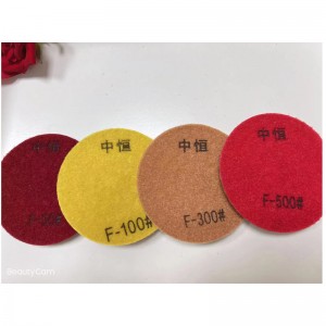 Betonihartsin hioma -levy/concrete hartsin oolishing pad#/diamond hartsihioma levy