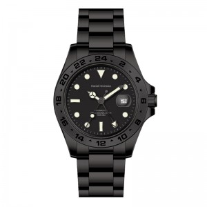 Ruostumattomasta teräksestä valmistettu kellon kvartsi ylellinen vartiointi9002