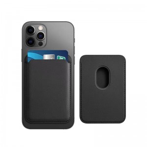 Sopii Apple Magsafe -korttilaukkuun Magneettisen lisävarusteen holkki iPhone13 Suojakotelonnahka iPhone13Pro Käyntikorttipussi
