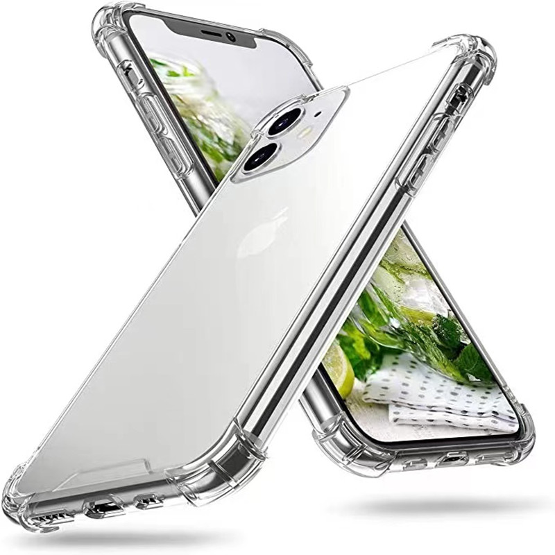 Sopii Apple 13Promax -puhelinkoteloon Läpinäkyvä all-inclusive Airtyyn silikoni-puhelinkotelo