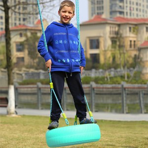 ulkoilma LED -keinu hehkuva pyöreä värikäs roikkuva väri muuttuva LED -huonekalusrenka