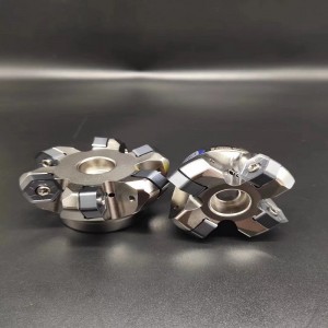 Nopea eteenpäin raskas leikkuuleikkurinopea syöttöjyrsin leikkuripidike pääty tehtaan