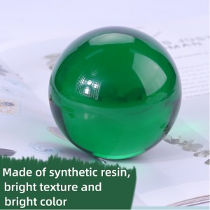 Irtotavarana 40 50 mm kiinteä pyöreä läpinäkyvä pieni jongled punainen sininen läpikuultava pallot pallot akryylikidepallihelmi