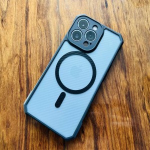 Läpinäkyvä akryyli muovinen puhelinkotelo