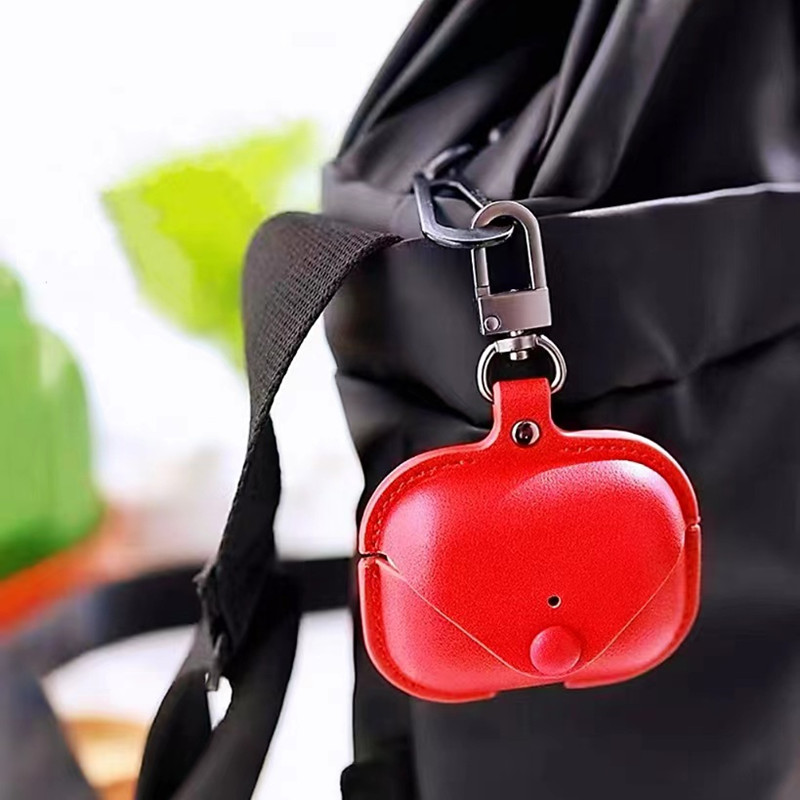 AirPods Pro3 Bluetooth -kuulokkeet, jotka on valmistettu italialaisesta klassisesta lehmännahasta