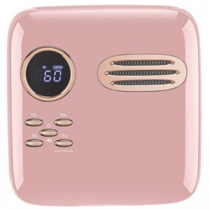 M&r 701Pro Cadinless LED -kynsilamppu, langaton kynsien kuivausrumpu, 72W ladattava LED -kynsivalo, kannettava geeli UV -LED -kynsilamppu 4 ajastimen asetusanturilla ja LCD -näyttö vihreä