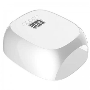 M&r 801Pro Cadin LED -kynsilamppu, langaton kynsien kuivausrumpu, 72W ladattava LED -kynsivalo, kannettava geeli UV -LED -kynsilamppu 4 ajastimen asetusanturilla janestekidenäytöllä Vihreä