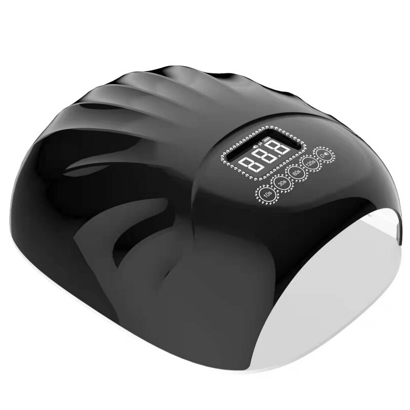 M&r 802Pro Cadin LED -kynsilamppu, langaton kynsien kuivausrumpu, 72W ladattava LED -kynsivalo, kannettava geeli UV -LED -kynsilamppu 4 ajastimen asetusanturilla janestekidenäytöllä Vihreä