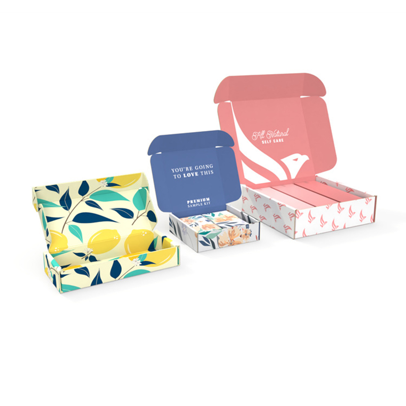 Räätälöity laadukas lentokoneen laatikko Kaksipuolinen väritulostuspakkaus Flip Box -korujen lentokoneen laatikko