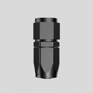 Alumiini kääntää letkun pääty sovitettu punolle