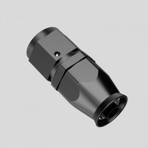 Alumiini ptfe kääntyvä letkupäätnaaras suora