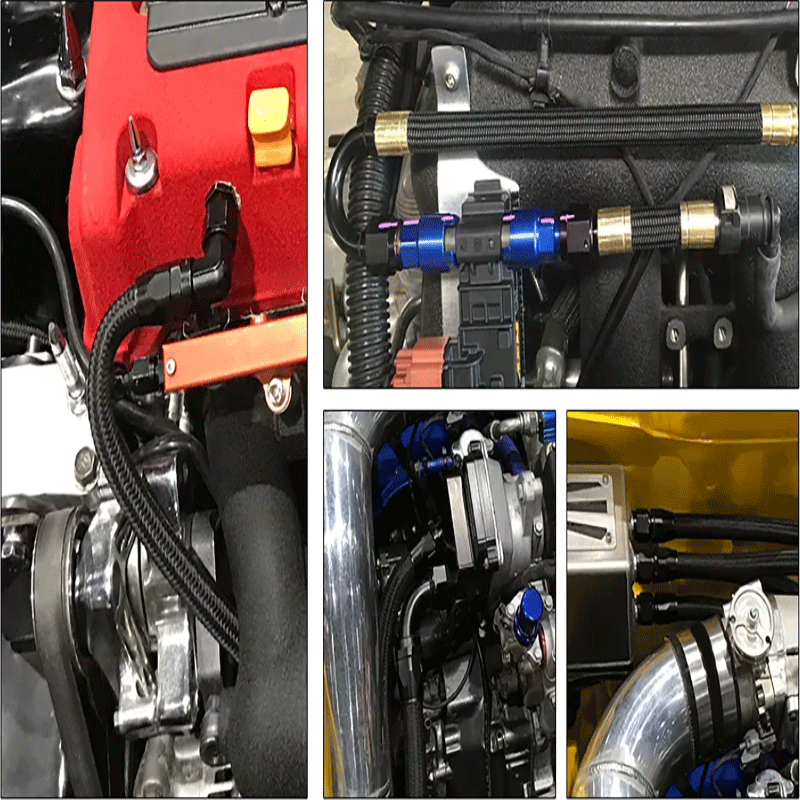 Polttoainelinjan muuttamisen vaikutuksennäyttäminen