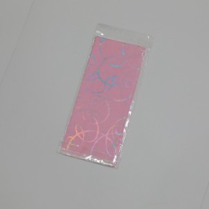 Monivärinen kudospaperi käsityöprojekteihin, sisustus- tai kokokäyttöisten lahjojen kääretarpeisiin