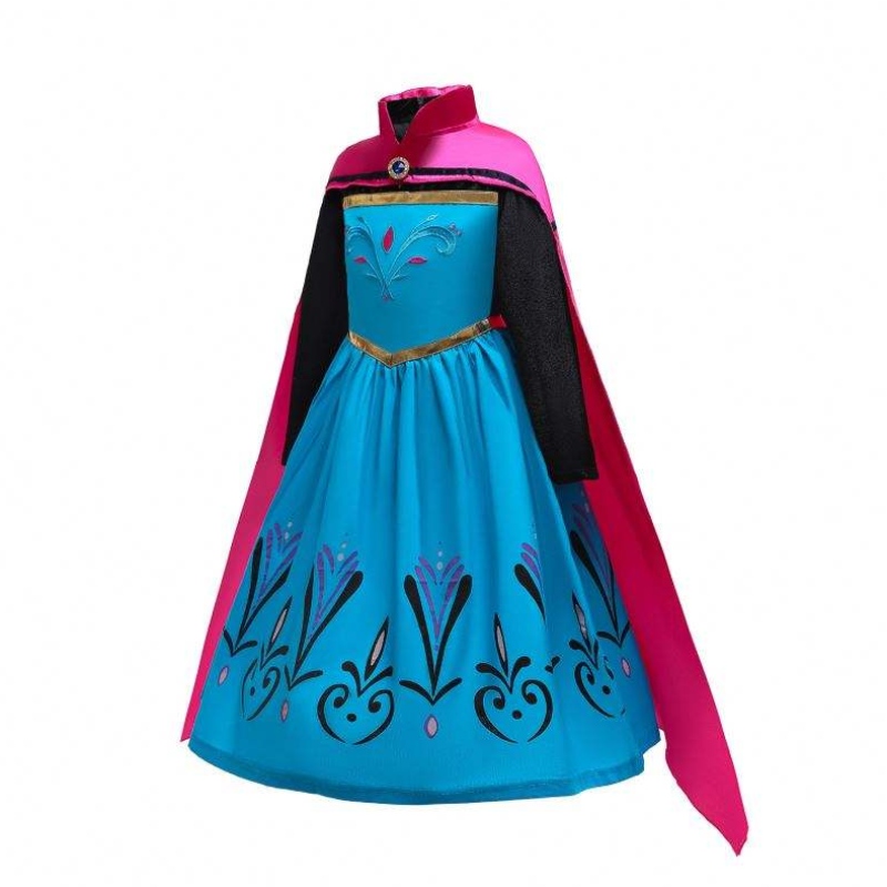 Baige Christmas Halloween -juhlakeskut lapsille prinsessa Anna Elsa cosplay -puku vauvan roolipelipuku