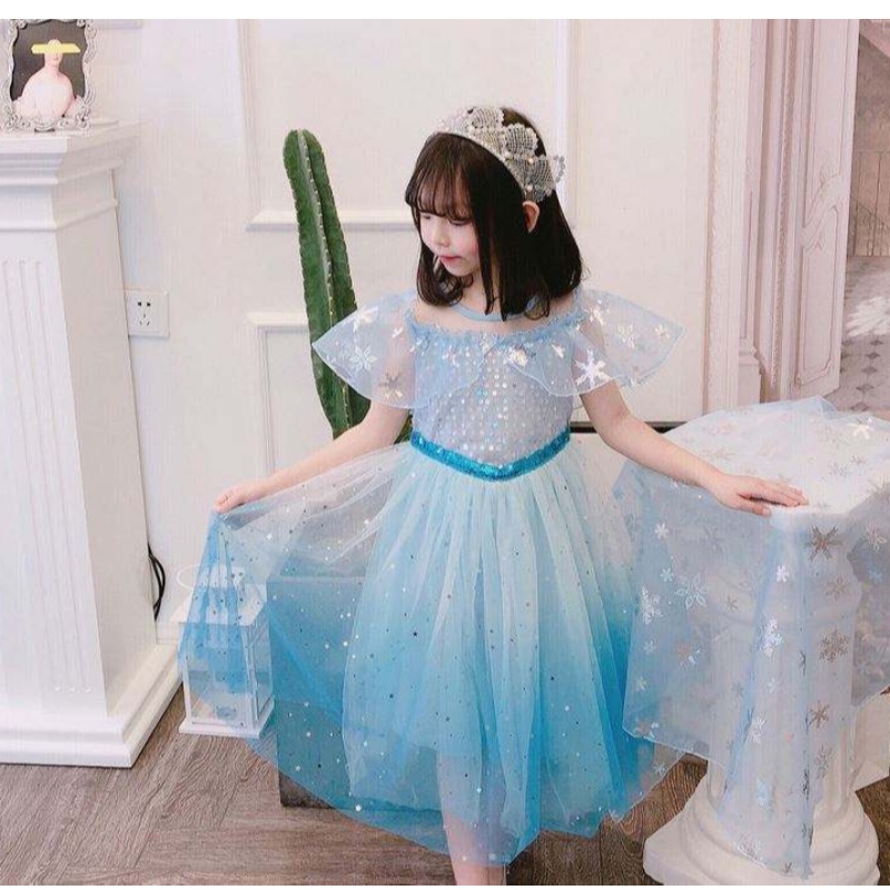 Baige cosplay -juhlat pukeutuvat Belle -prinsessa tyttöjen pukupukuprinsessa Elsa Anna Halloween Fairy Kids Fancy Dress BX1683