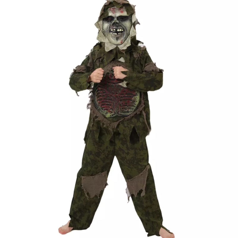 Swamp Monster Thing Halloween Scary Terror Cosplay -puvut lapsille