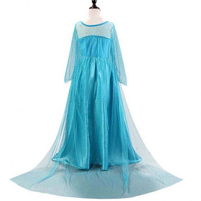 Lasten joulun syntymäpäiväjuhlat Prinsessa Cosplay Elsa 2 Girls Dress DGHC-002