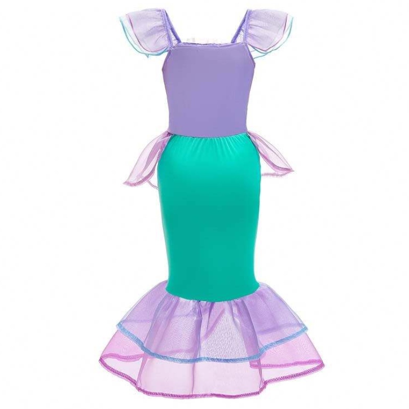 Amazon Hot Myynti Fancy Party Princess Ariel Cosplay Up Kids Mermaid -puku DGHC-028