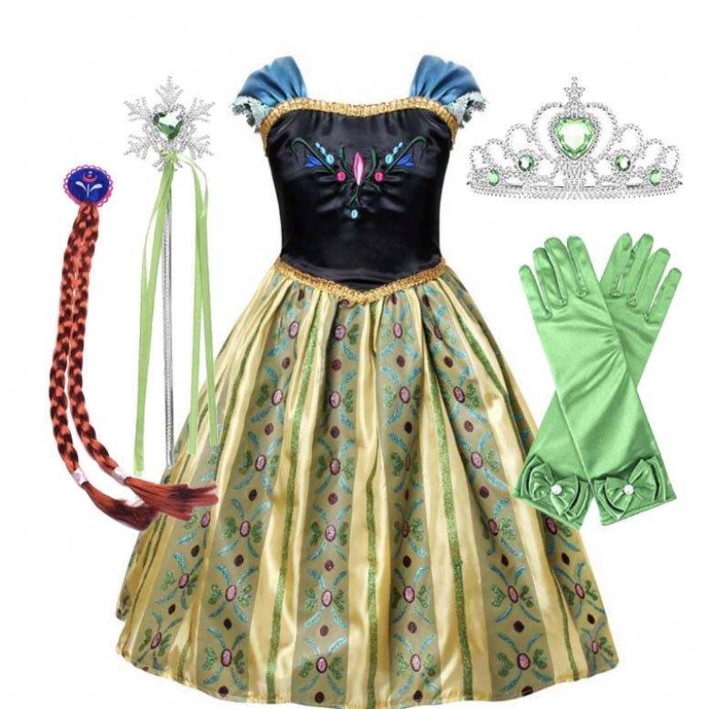 Amazon Hot Myynti Fancy Fairytale Kids Kids Pukun tytöt Pukuprinsessa mekot HCGD-015