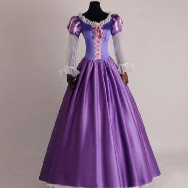 Kuuma aikuinen Halloween Cosplay Sexy Dancer Princess Fancy Girl Party Dreams Rapunzel Belle Snow White Jasmine Anna Witch -puku