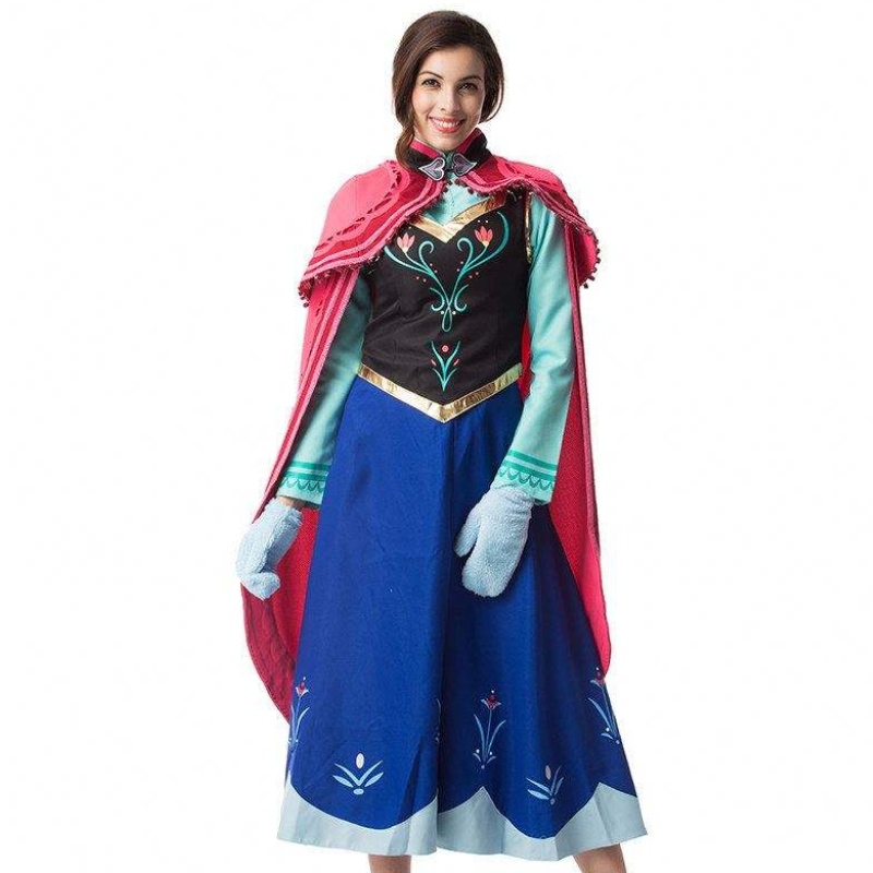 Kuuma aikuinen Halloween Cosplay Sexy Dancer Princess Fancy Girl Party Dreams Rapunzel Belle Snow White Jasmine Anna Witch -puku