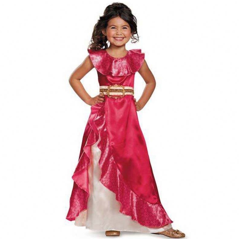 Joulu Halloween Syntymäpäiväjuhlat Elena of Avalor -pukut DGHC-119