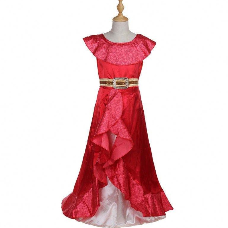 Joulu Halloween Syntymäpäiväjuhlat Elena of Avalor -pukut DGHC-119