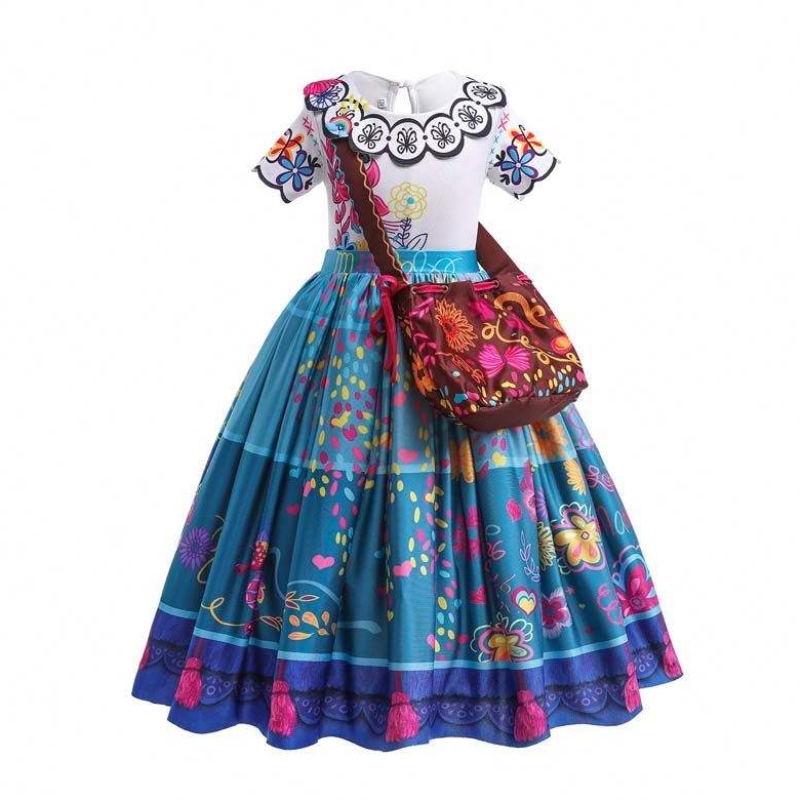 Naiset Halloween sopii cosplay-pukupukuasu Mirabel-mekko Encanto-puku aikuinen HCIS-009