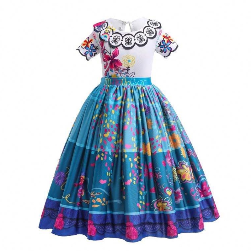 Naiset Halloween sopii cosplay-pukupukuasu Mirabel-mekko Encanto-puku aikuinen HCIS-009