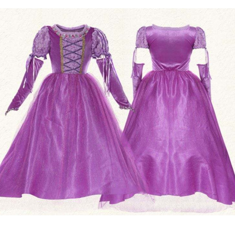 2022 Halloween cosplay -pukunaiset Rapunzel Adult Princess Sofia -puku HCRS-013