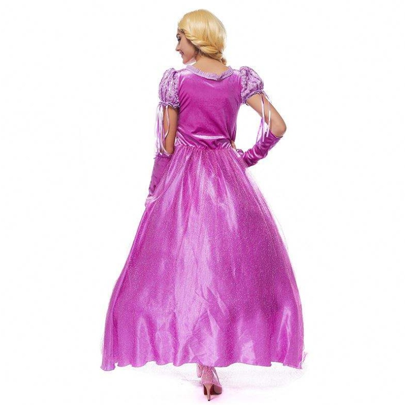 2022 Halloween cosplay -pukunaiset Rapunzel Adult Princess Sofia -puku HCRS-013