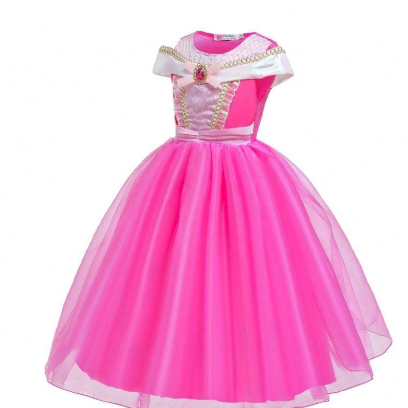 Carnival Cosplay Princess Sleeping Beauty Dress Christmas Girls Syntymäpäiväjuhlat