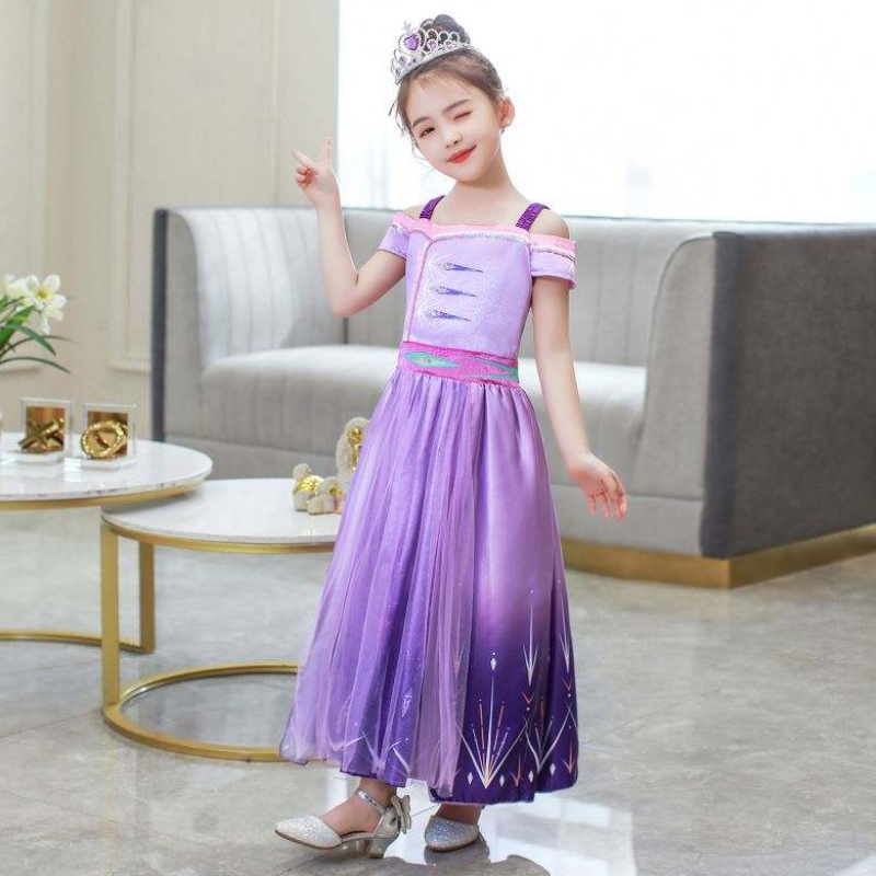 Baige Halloween Princess Dress Girl Cosplay Dresses Child Summer Aisha Queen -lapset