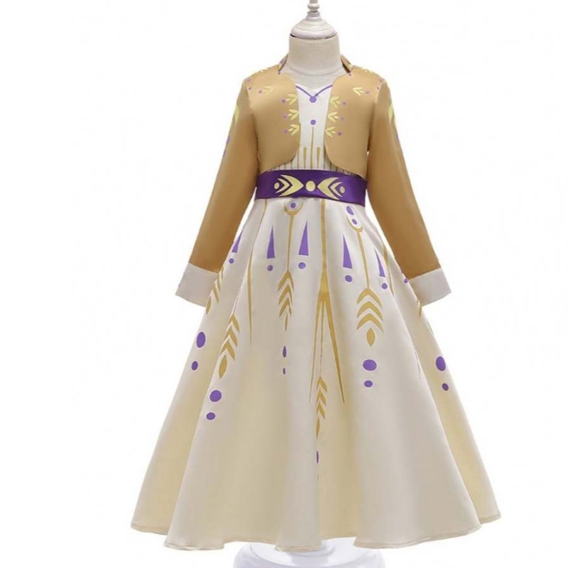 Elokuva 2 Prinsessa Elsa ja Anna Baby Girls Cosplay -mekko BX1662