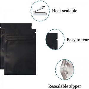 Litteä pohja kahvipussi venttiilillä