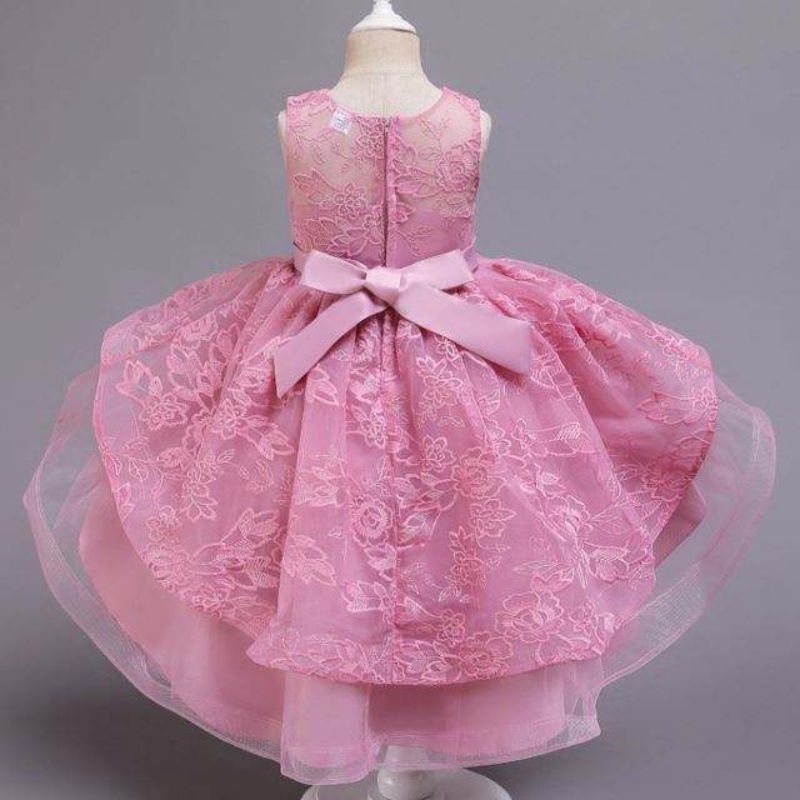 Uusi suunnittelujuhlakäyttöinen mekko tyttövauvalle Lasten vaatteet Tyttöjen helmi mekko tyttöjen iltapukut 2158
