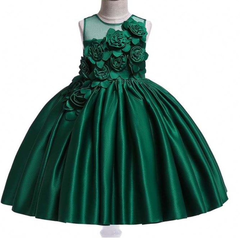 Tukkumyynti Wedding Gown Princess Baby Flower Girl Fashion Syntymäpäiväjuhlakko L5068