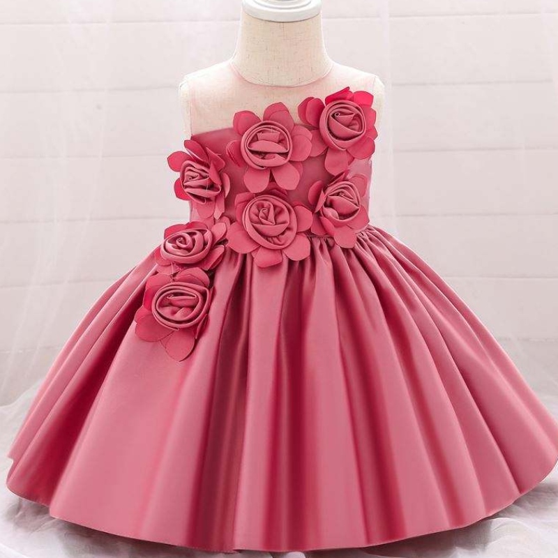 2020 0-2 vuotta vanhat lapset Frocks Designs Girls Party Dress -puvut tytöille L5068XZ