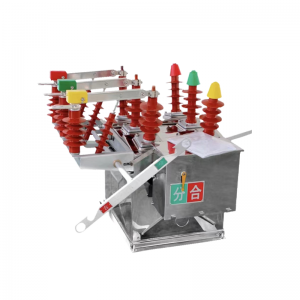 ZW8-12 (F) Ulko AC Korkeajännite 3-vaiheennapaisesti kiinnitetty tyhjiökatkaisija