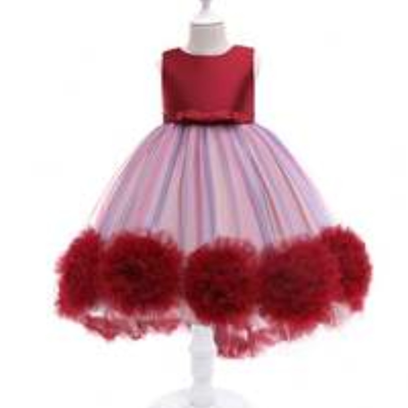 Baige -mekot 7 -vuotiaille lasten vaatteille Lapset Frock Designs Pictures Baby Party Wear