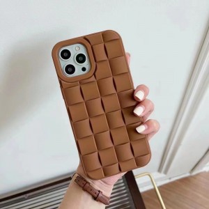 Soveltuu Apple iPhone 14/14 Pro -koteloon, All Inclusive Fall Proof-matkapuhelimen suojakotelo, ruudullinen kolmiulotteinen TPU-suojakotelo