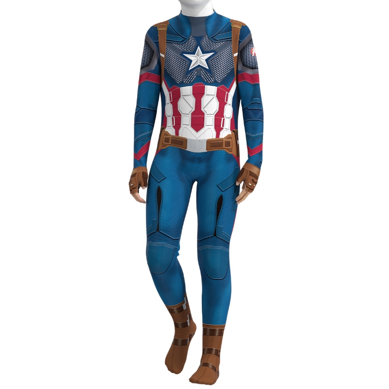 Supersankaripuku lapsille Bodysuit 3D Spandex -puku Halloween Cosplay -pukujanaisille