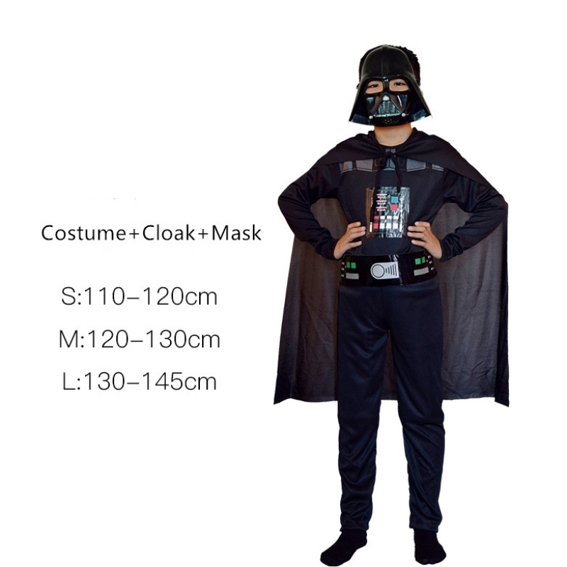 Halloween -puku klassinen darth vader lapsipuku