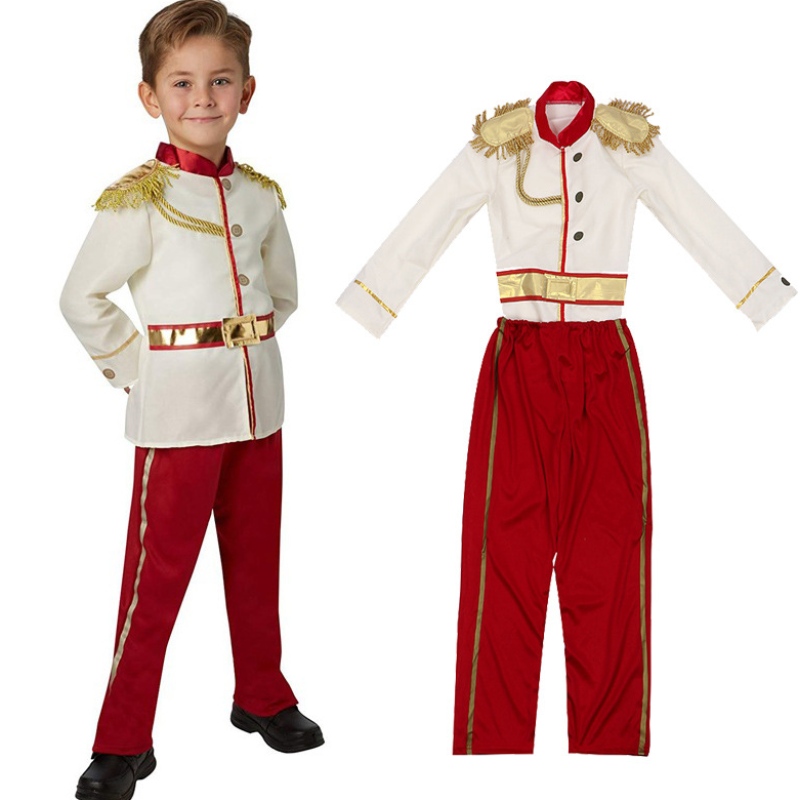 Halloween Stage Cosplay Children Fairy Tale Komea Prince Charming Boy Halloween -puku