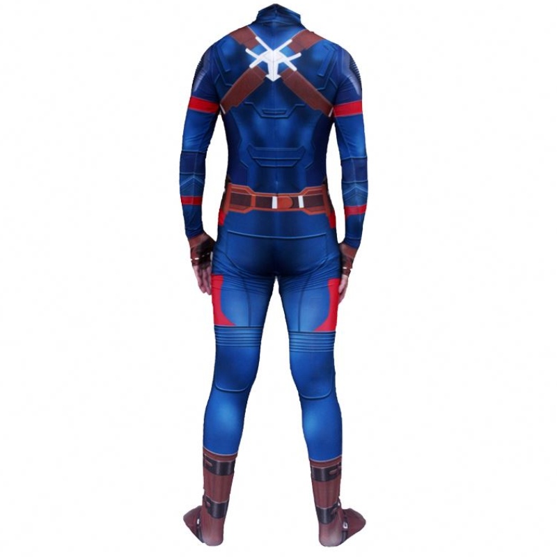 Avenger -talvivartija Halloween Kids&men America TV&Movie Game Cosplay China Factory Supply Sturans the Captain -puku