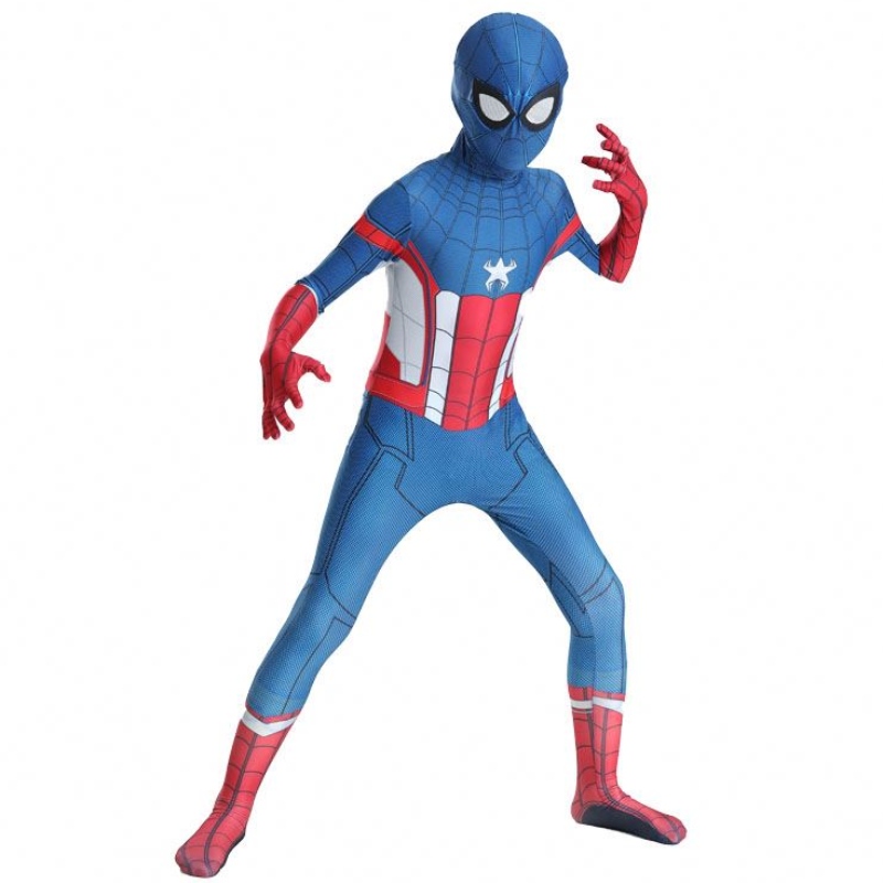 Kuumin Halloween Party Kids&adults TV&Movie Superhero Cosplay Factory Direct Supply Anime Amazing Spider-Man -puku maskilla